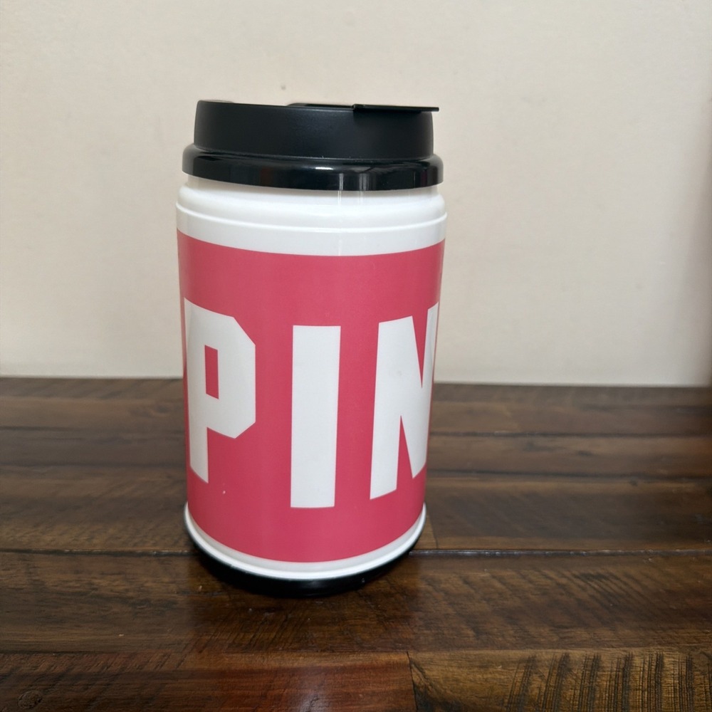 Victoria's Secret PINK 24 FL OZ Chug Mug Travel Mug Clean Original Lid